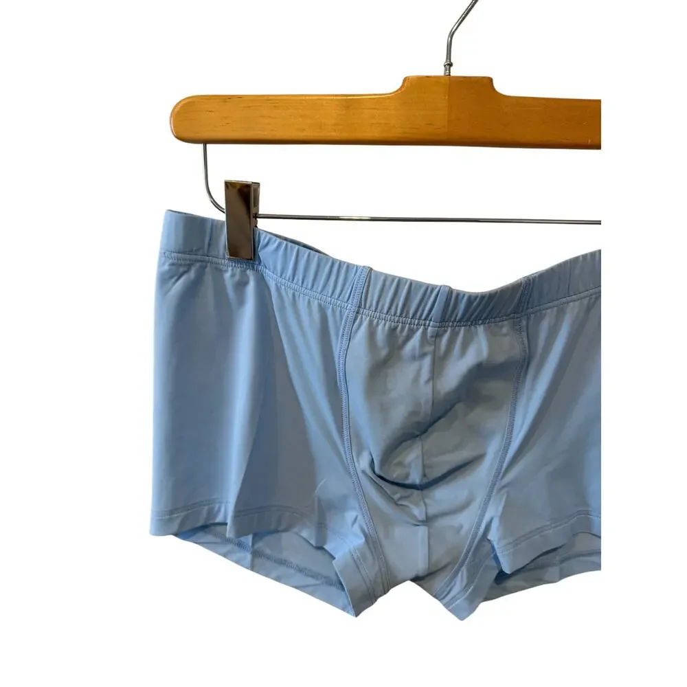 Hanro Micro Touch Boxer Briefs Placid Blue L